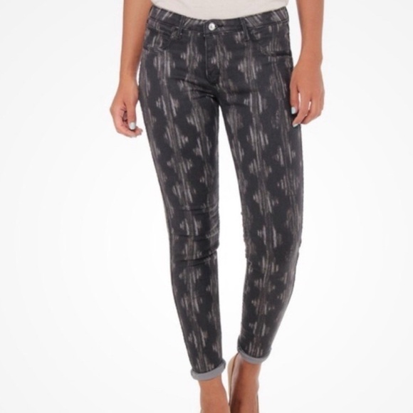 Levi's Denim - Levi's Reversible Black Patterned/Gray Women Leggings